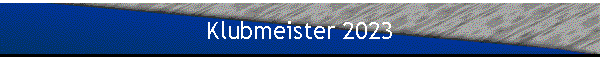 Klubmeister 2023